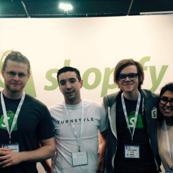 Turnstyle Solutions - Turnstyle is close friends with many leaders in the Canadian tech community. Hi Shopify :)