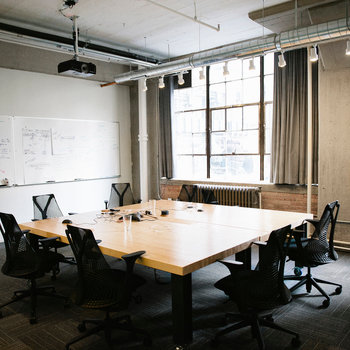 Table XI - Collaboration space in our West Loop office