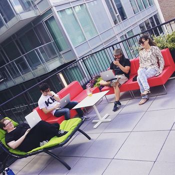 Mercatus Technologies - Want some Vitamin D? Why not work from the patio!