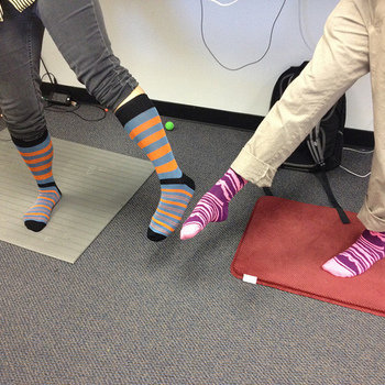 Reverb Technologies - New Socks Day is extra-fun for Reverbians at standing desks