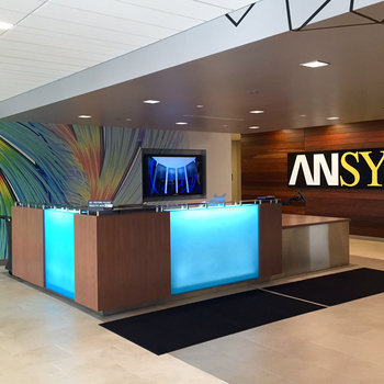 ANSYS, Inc. - The lobby of our newly-built Headquarters