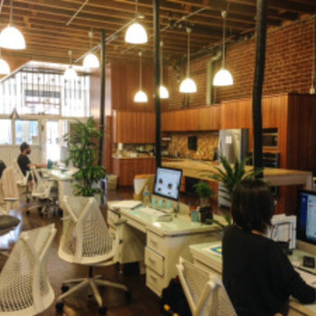 Blue Clover Devices - We work in a 100-year old building right next to South Park, SOMA.  We are the 4th Tenant in 100 years!