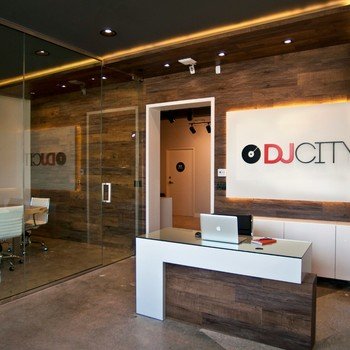 DJCity, Inc. - Our newly remodeled office space.