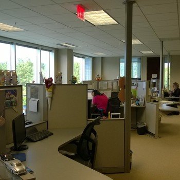 PeopleMatter - Modern and open office located just off GA 400. Small, "family" atmosphere with development, QA, UX designers, and product management represented. Stock options, unlimited vacation, paid medical insurance, and paid sabbatical after just 3 years