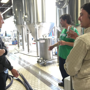 FantasyHub, Inc. - Private brewery tour for a company field trip