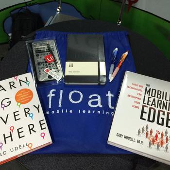 Float Mobile Learning - Meet us at a conference and you might find yourself with a Mobile Learning Starter Kit!
