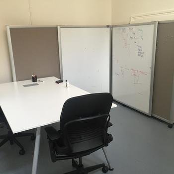 Gravitational Marketing - Separate conference room to collaborate without bothering others.