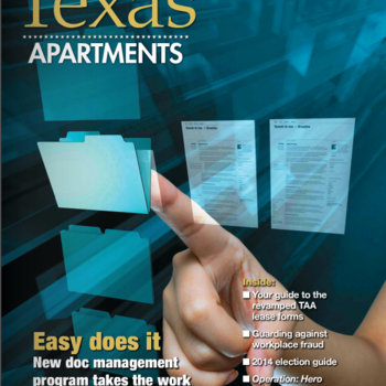 ValencePM - ValenceDocs featured in Texas Apartments magazine.