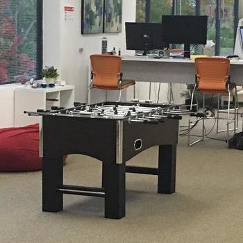 TCL America - Our break-out spaces, for playing pool or Fussball